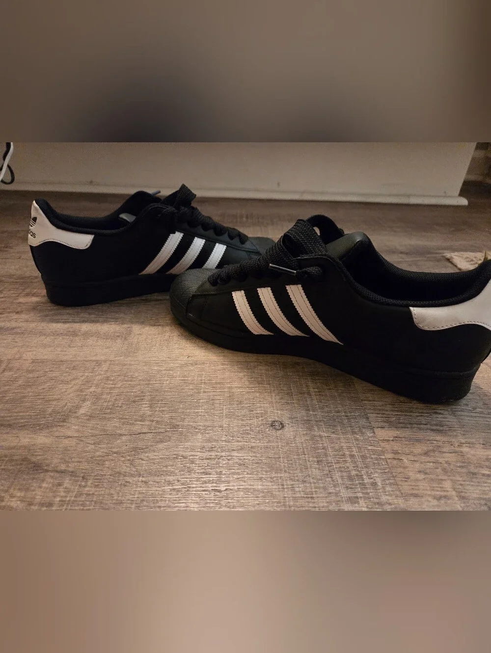 Adidas Superstar Original Low Core Black Size 11